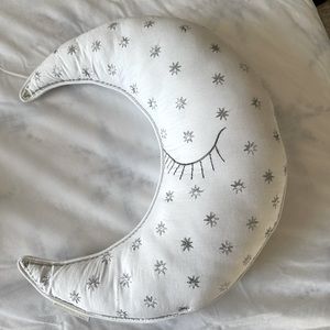 Pottery Barn Moon decorative pillow for nursery